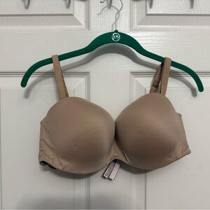 Women's Tan Strapless Bra